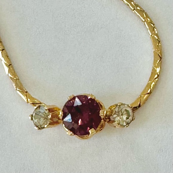 Dior Jewelry Christian Dior Vintage 98s Amethyst And Crystal